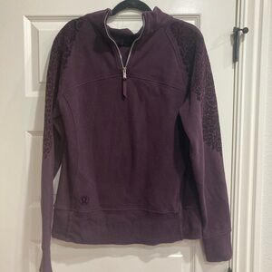 lululemon athletica Women's Plum Quarter-Zip Pullover